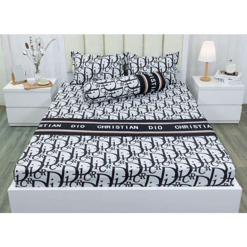 Bộ ga gối 3 món poly cotton được chọn màu
