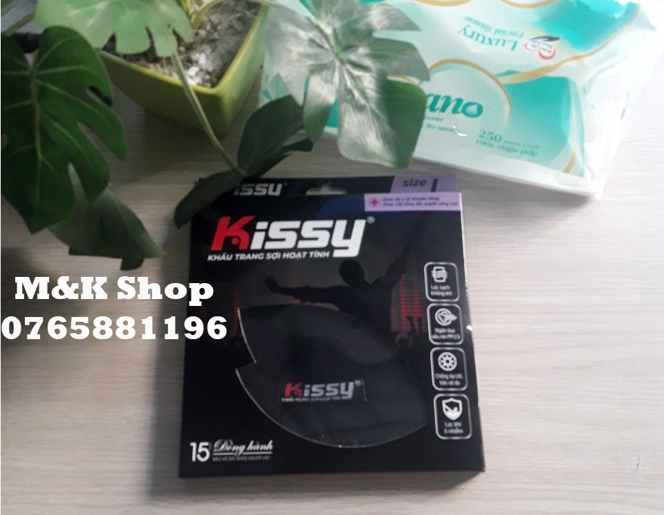 Khẩu trang vải Kissy người lớn