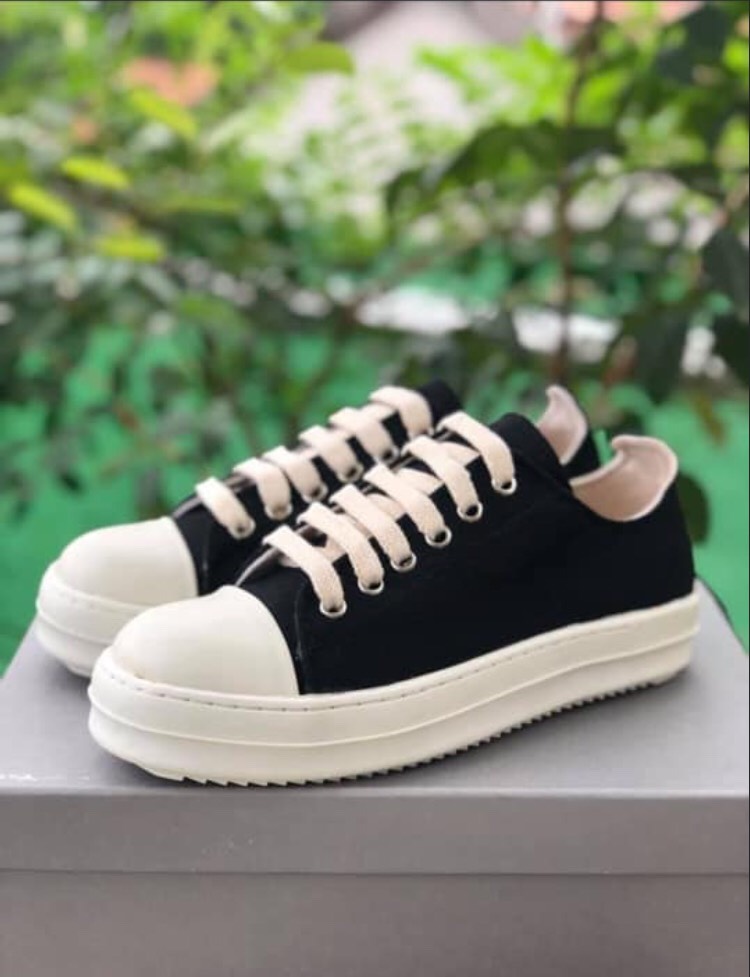 GIÀY SNEAKER RICK RO CỔ THẤP ĐẾ THƠM VANI NAM NỮ