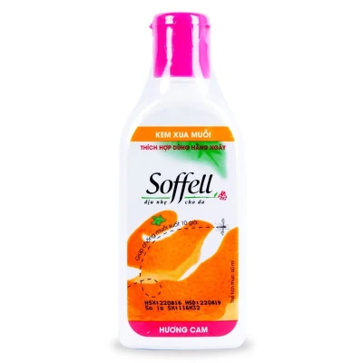 ♝✽▲ Kem chống muỗi Soffell hương cam