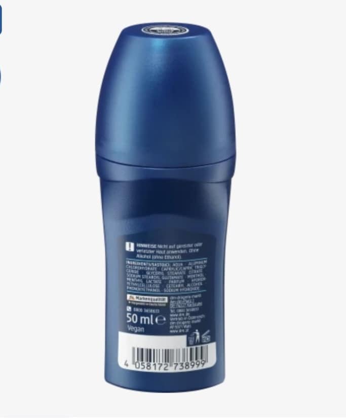 Mẫu mới Lăn khử mùi Balea Men 50ml nội địa Đức (giao ngẫu nhiên)