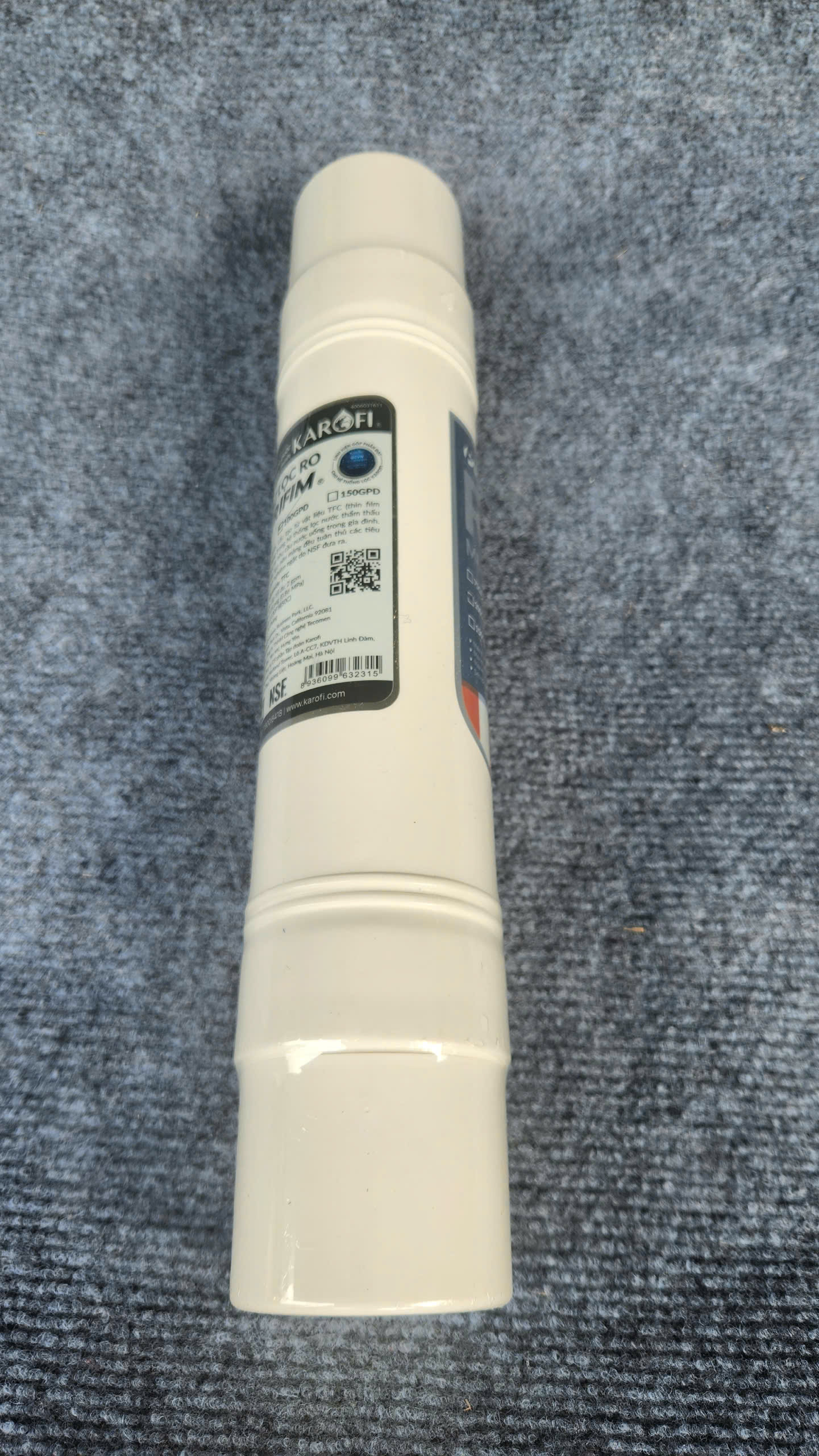 Rotex Quick Plug Ro Filter Membrane Can Be Used for Ro Water Purifiers - Genuine Product Comes with a Hose and a One-Way Valve.