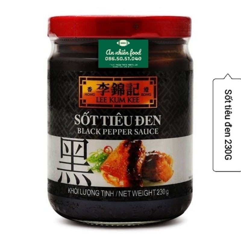 Sốt Tiêu Đen Lee Kum Kee Black Pepper Sauce 230G