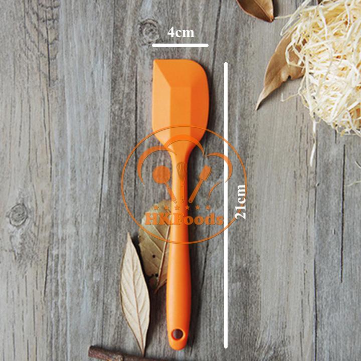 Phới silicon màu đúc liền 21cm (spatula)