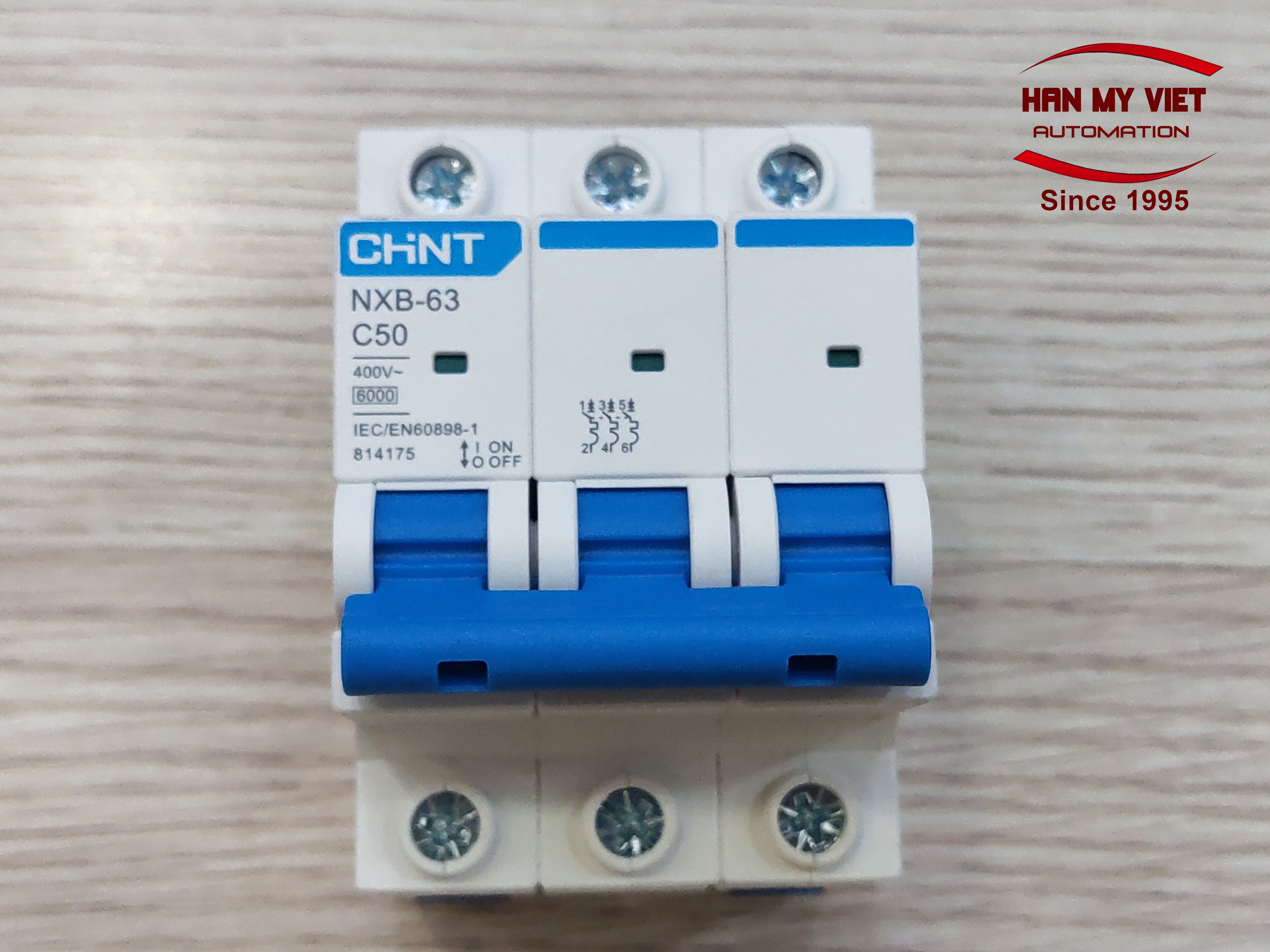 MCB 3 pha 1A~63A NXB-63 Chint