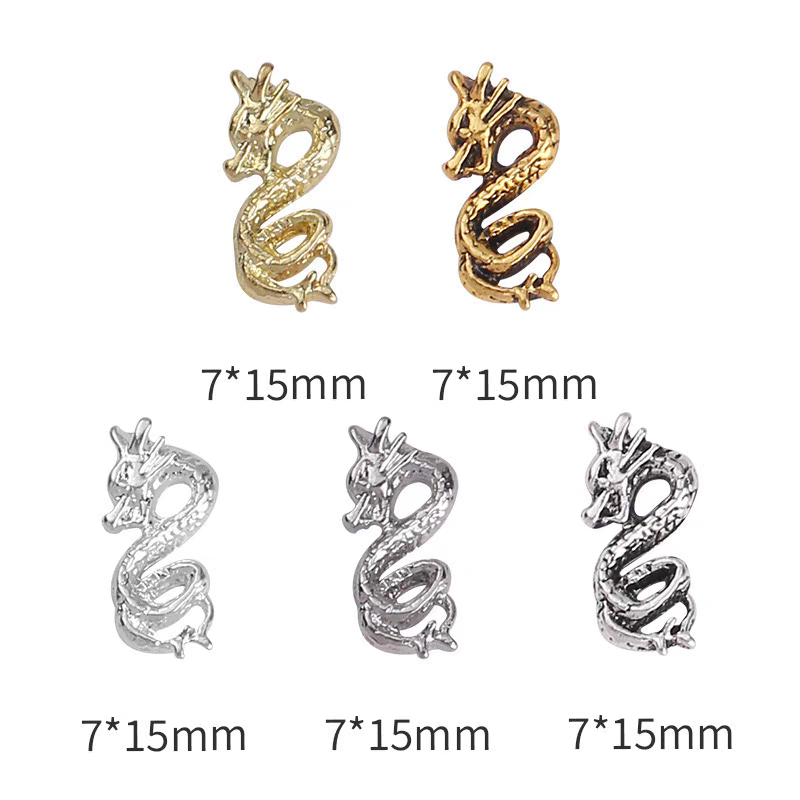 Charm Rồng Đính Móng Tết 2024