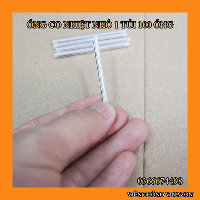 100 Ống nung hàn cáp quang 60mm
