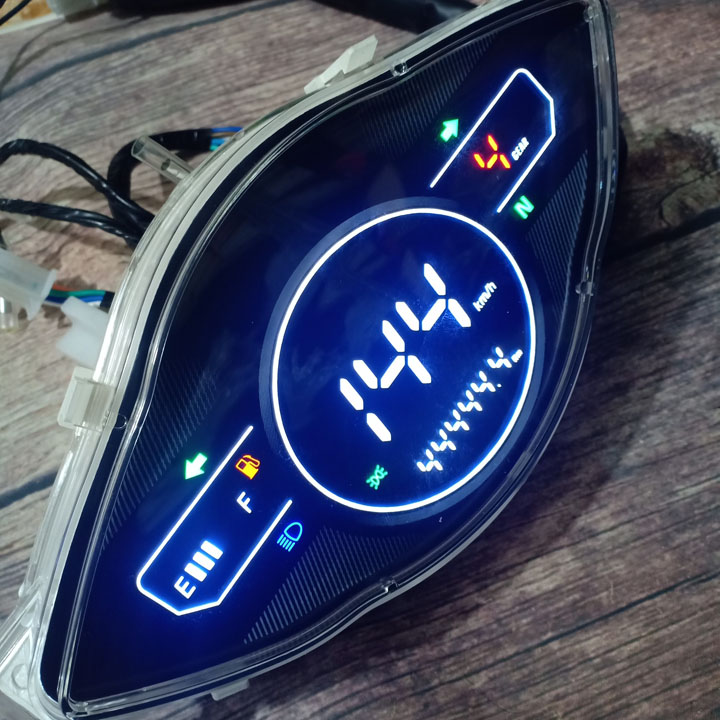 [ÁI CHÀ CHÀ] Đồng hồ điện tử  kiểu dáng 2020 xe Wave alpha - Wave rs - Wave s100