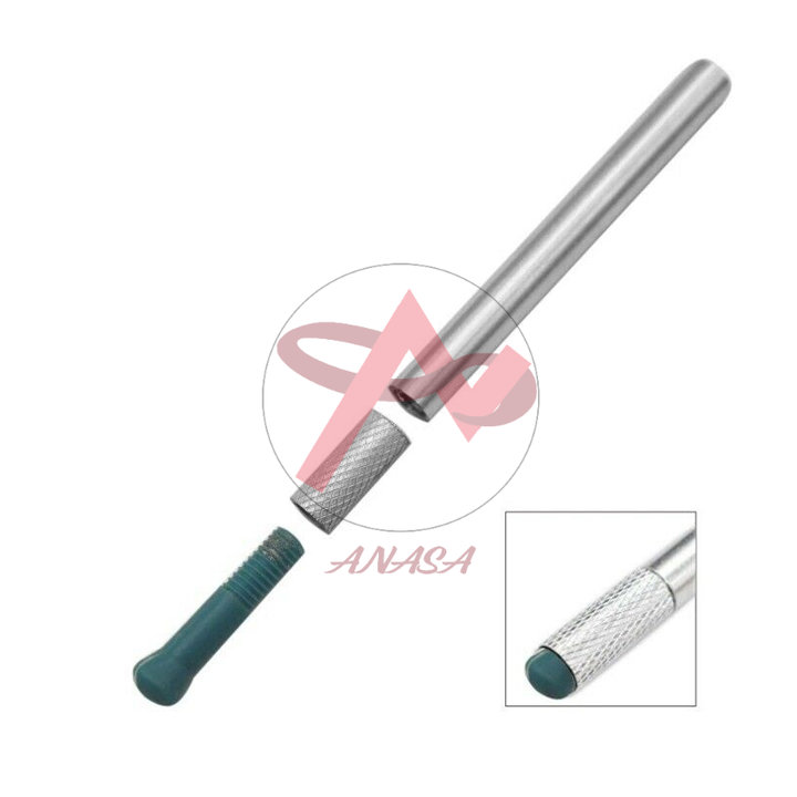 Dao Khắc Trổ Cán Bạc Kèm 6 Lưỡi Khắc Trổ Đa Năng