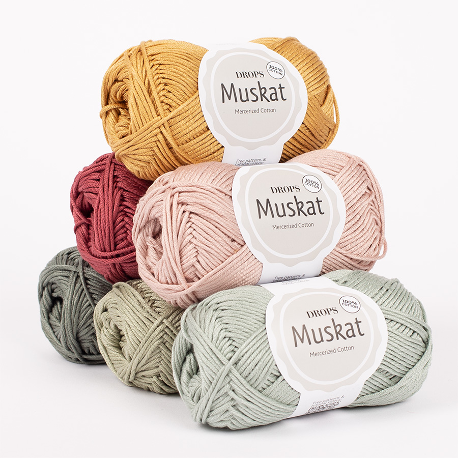 Sợi Xuân Hè Cotton Drops MUSKAT (Châu Âu) @lennhapsaigon