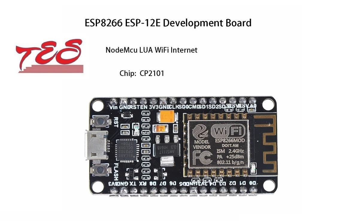 Node Mcu ESP8266 chip CP2102