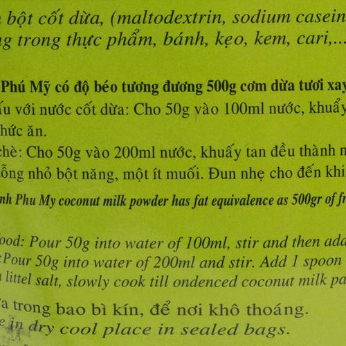 BỘT CỐT DỪA ĐỊNH PHÚ MỸ - 300G