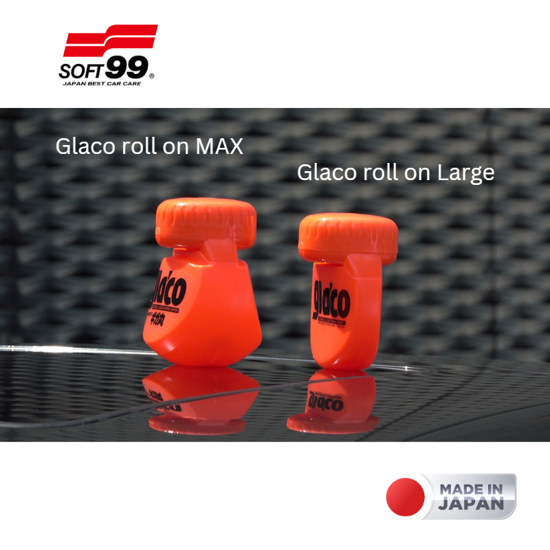 [HÀNG NHẬT - GIÁ TỐT] PHỦ NANO CHỐNG BÁM NƯỚC KÍNH XE Ô TÔ - LOẠI LỚN GLACO ROLL ON LARGE G-38 | SOFT99 JAPAN