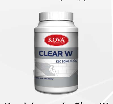 Keo bóng nước Kova Clear W 1kg