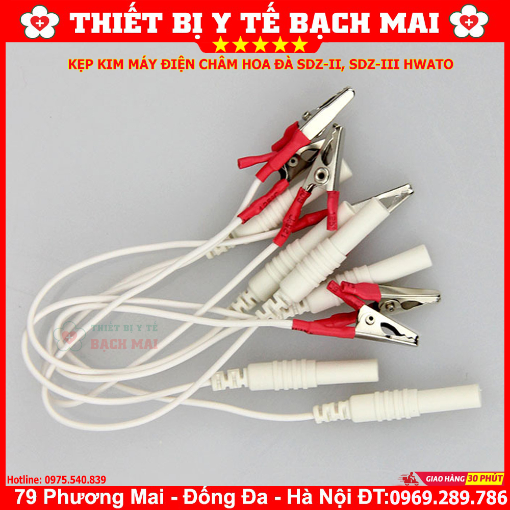 01 Dây Kẹp Kim Máy Điện Châm Hoa Đà SDZ-II