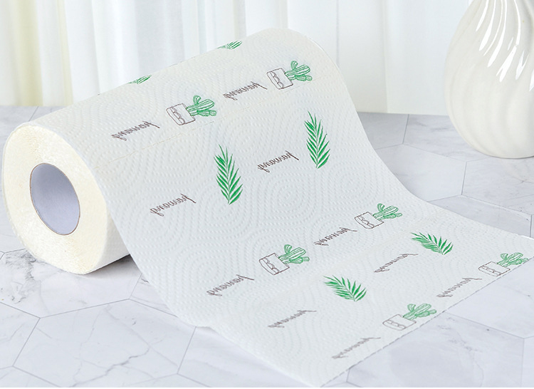 Cuộn khăn giấy thấm dầu hình củ quả, dày dặn, siêu dai ( loại tốt )