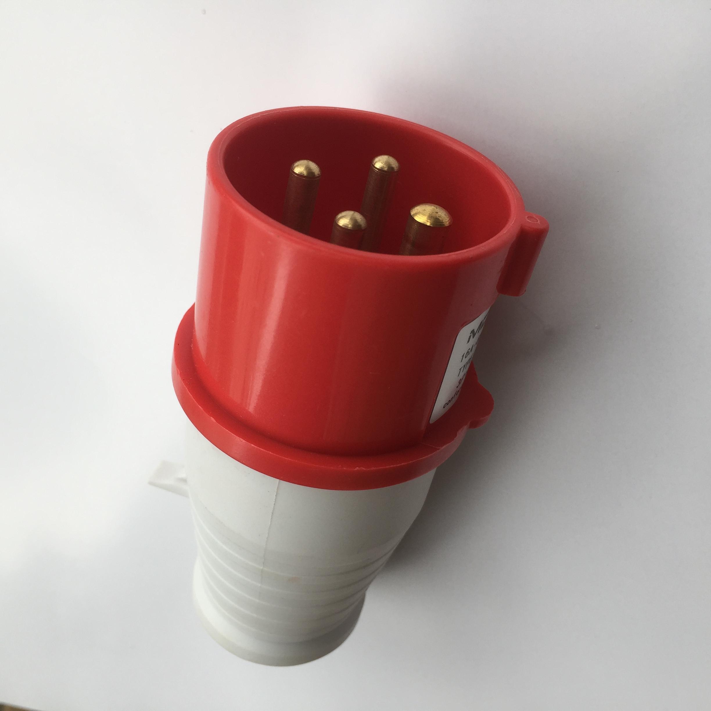 Phích cắm công nghiệp 4 chấu 32A