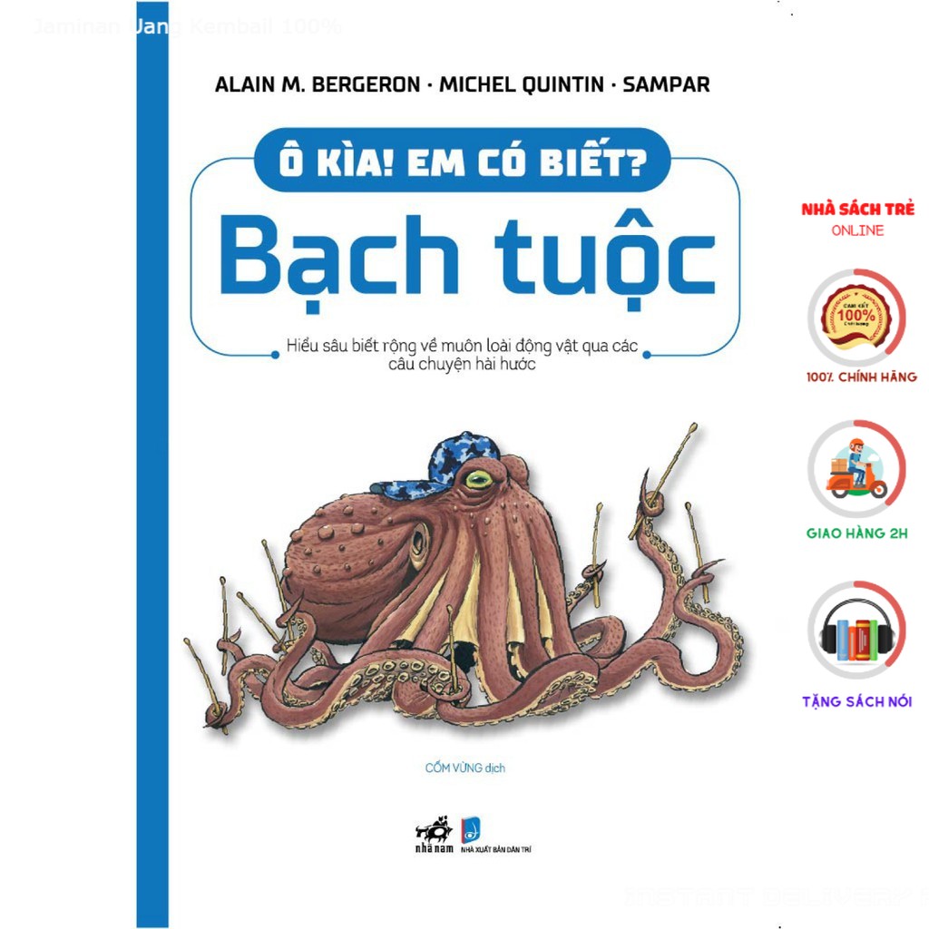 Sách - Ô Kìa! Em Có Biết? - Bạch Tuộc [Nhã Nam]
