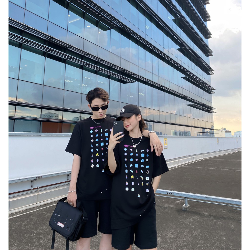 LEVENTS - Áo thun Internetlove Pixel/ Black local brand