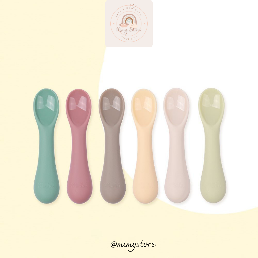 Thìa Ăn Dặm Silicone BLUEMAMA