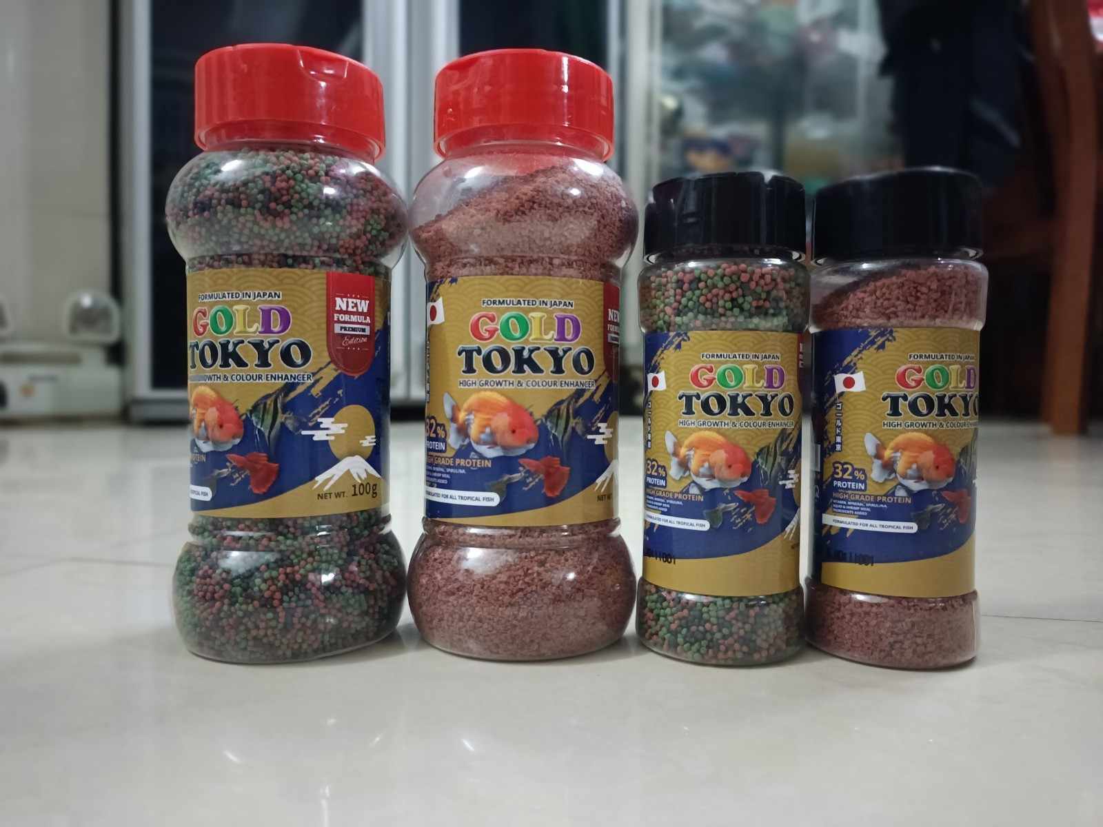 [Cám Cá Kiểng-Cá KOI] GOLD TOKYO hủ 50g,100g