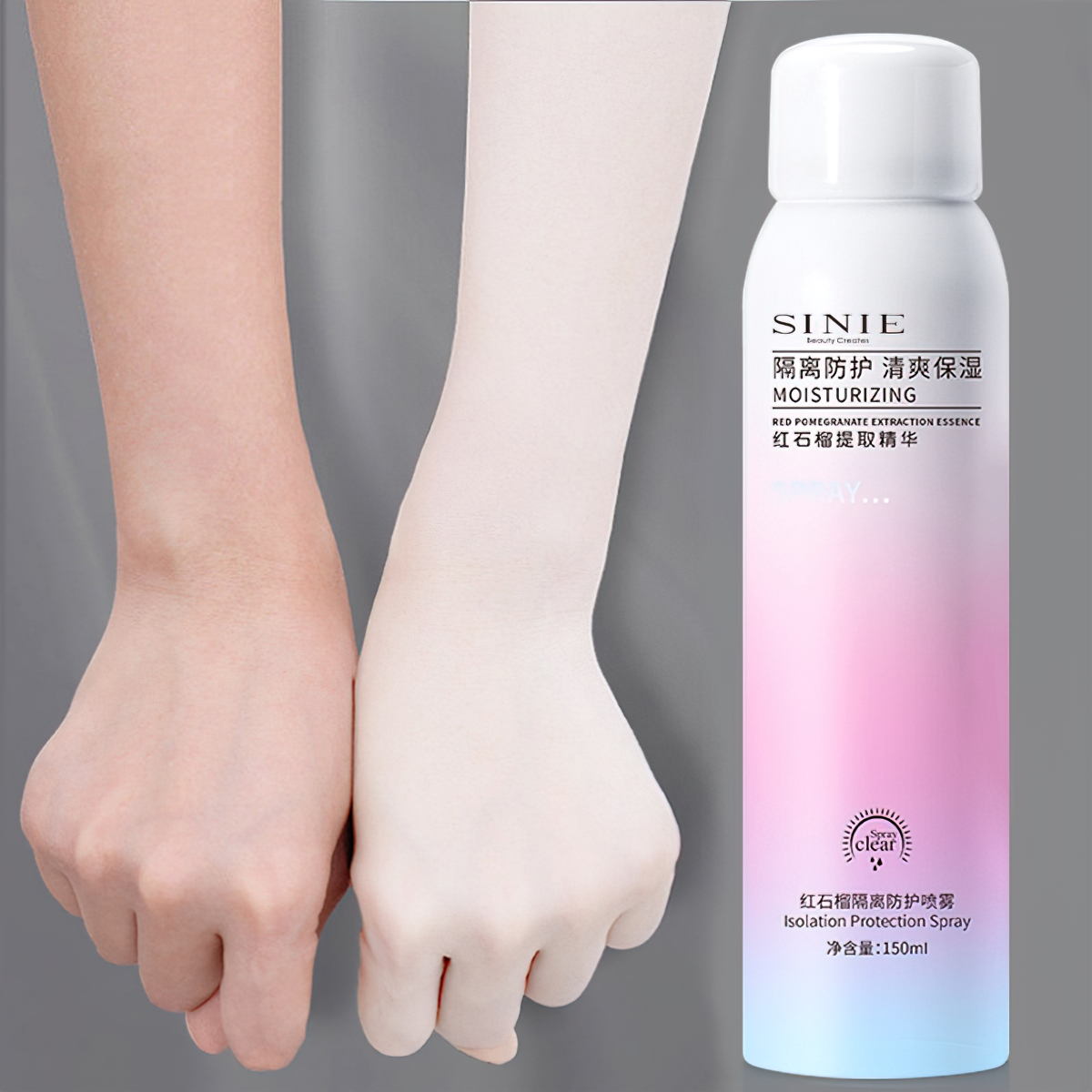 Xịt Chống Nắng Trắng Da Maycreate 150ml BEAUTY 4