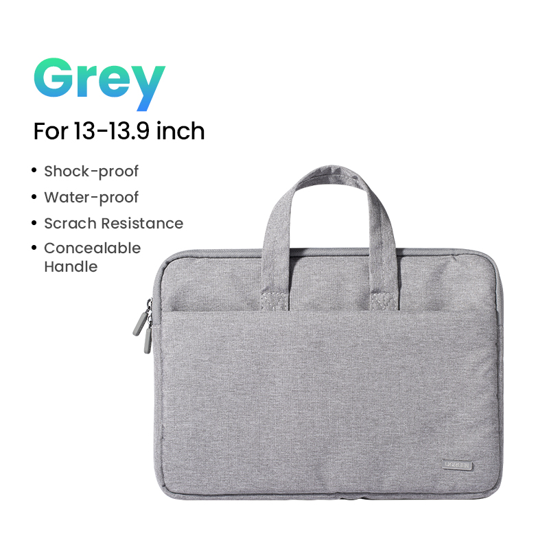 Ugreen laptop sleeve bag 360 protective carrying case portable for 13-13.9 inch laptop ipad air tablet bag hp, dell computer case