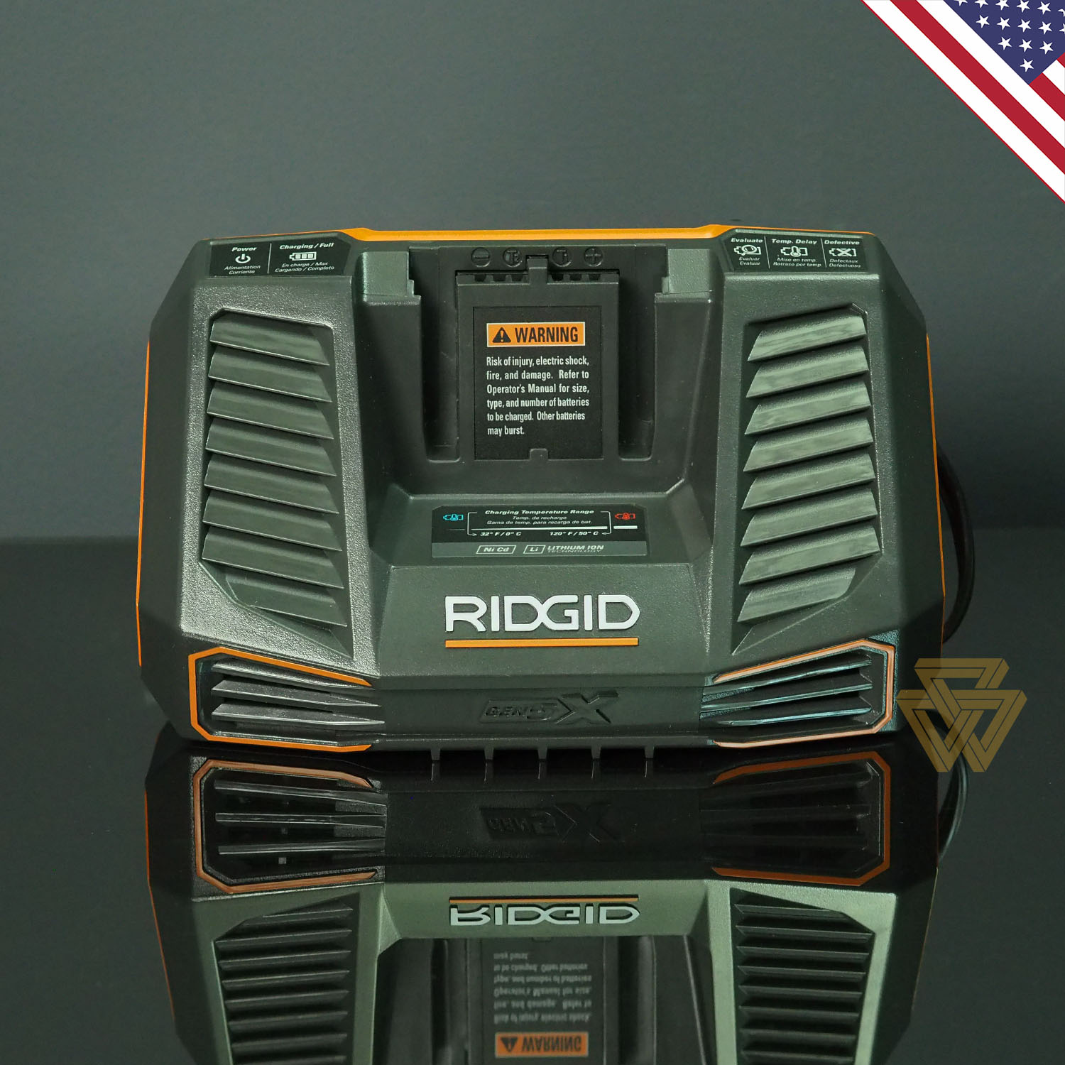 Bộ Sạc Pin Nhanh Lithium 18V Ridgid R840095