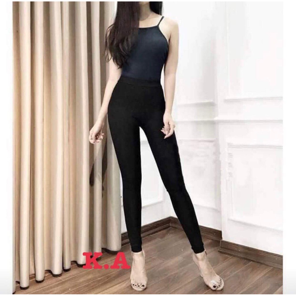 Quần legging nữ thu đông  chất co dãn cực rẻ