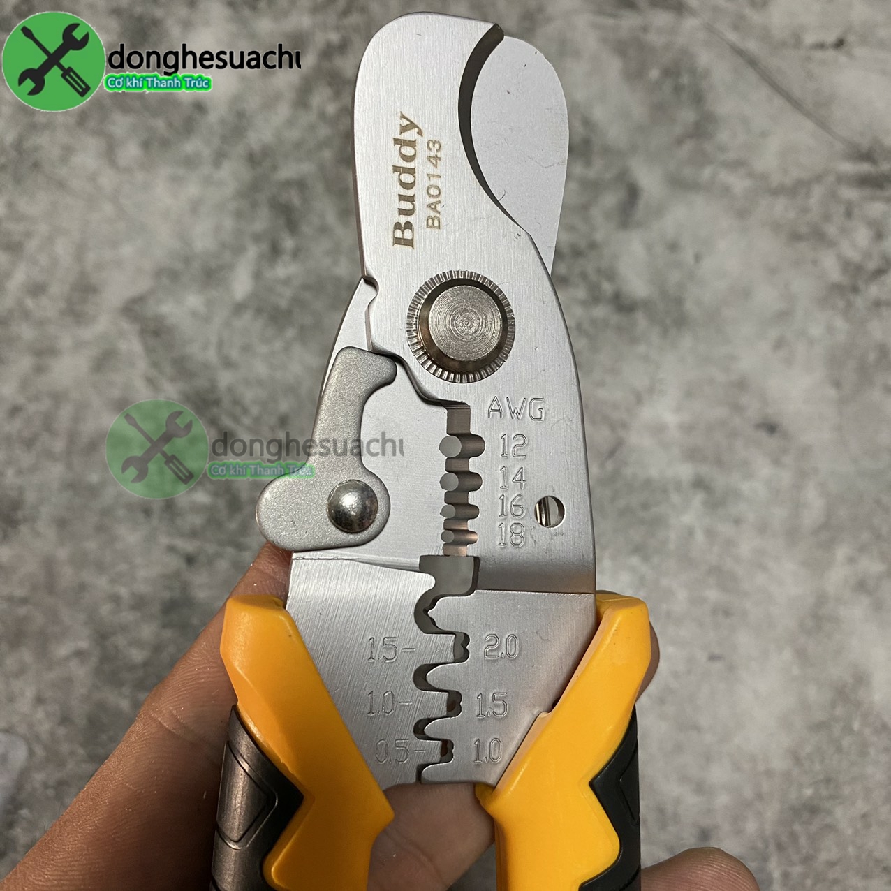 [HCM]Kềm đa năng buddy BA0143 175mm Đài Loan