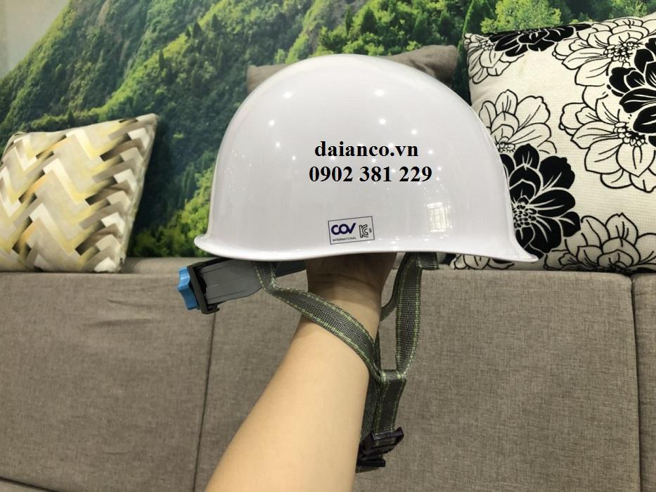 KHUYẾN MÃI - Nón bảo hộ lao động COV HF007 cách điện siêu nhẹ, chịu lực tốt
