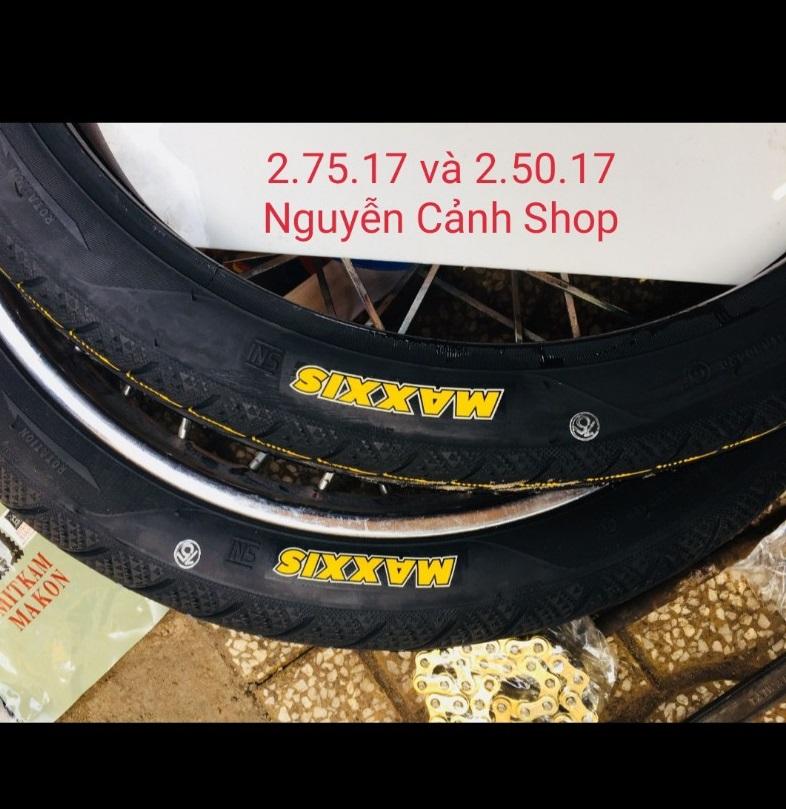 Vỏ MAXXIS 275 17 và 250 17