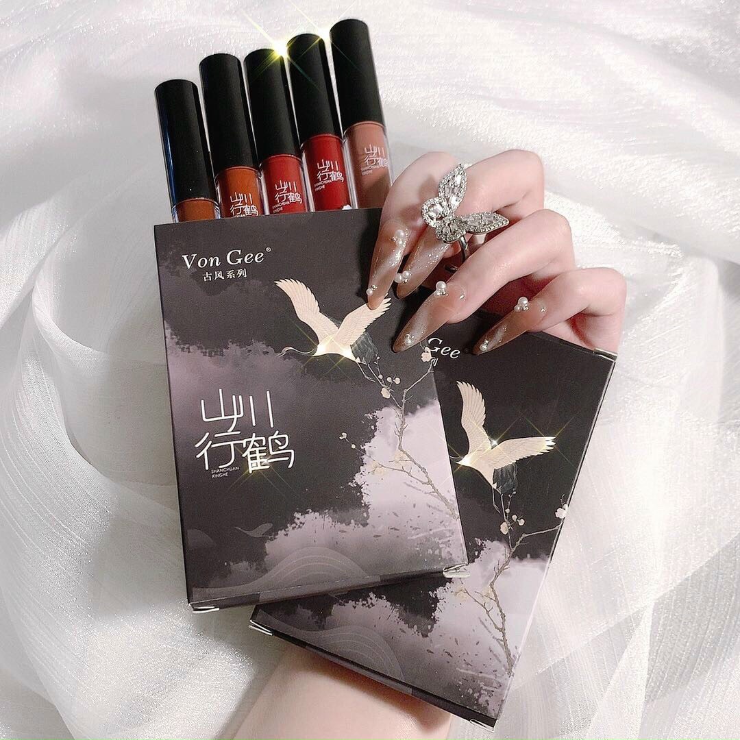 Set 4 Son Vongee Siêu Xinh Lên Màu Đẹp Lắm Luôn