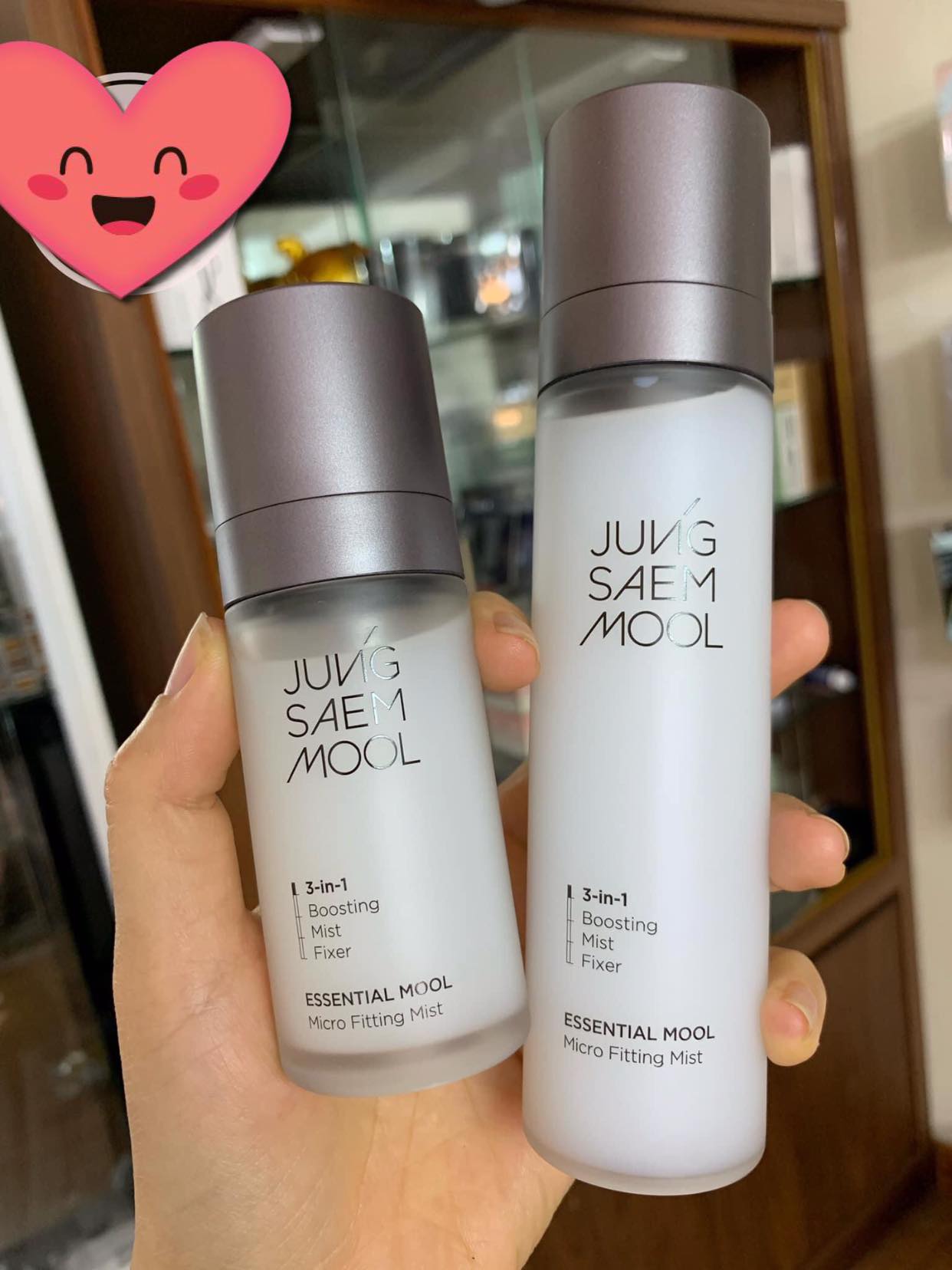 XỊT KHOÁNG CẤP ẨM 3IN1 ESSENTIAL JUNG SAEM MOOL MICRO FITTING MIST 55ML - 12341 - - Dưỡng ẩm và làm dịu da hiệu quả, mang lại làn da mềm mại, mịn màng ngay cả khi sử dụng thường xuyên.  - Phù hợp với mọi loại da, từ da dầu đến da khô, giúp kiểm soát dầu v