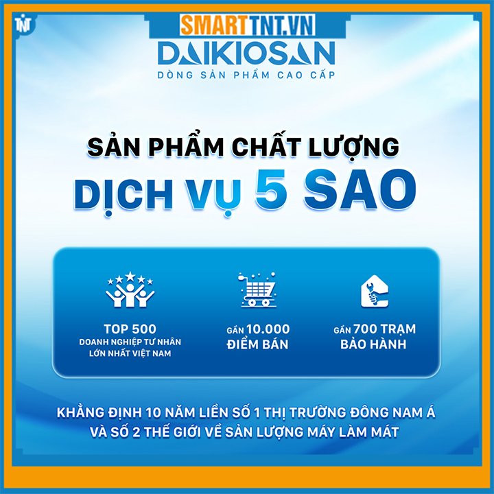 (Hàng mới 100%) Máy làm mát Daikiosan DM201 cao cấp chính hãng
