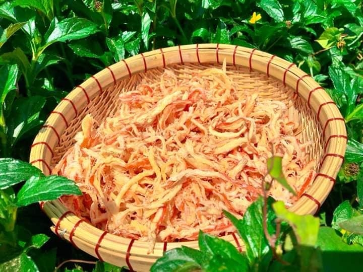[HCM]100g Mực hấp nước dừa loại ngon