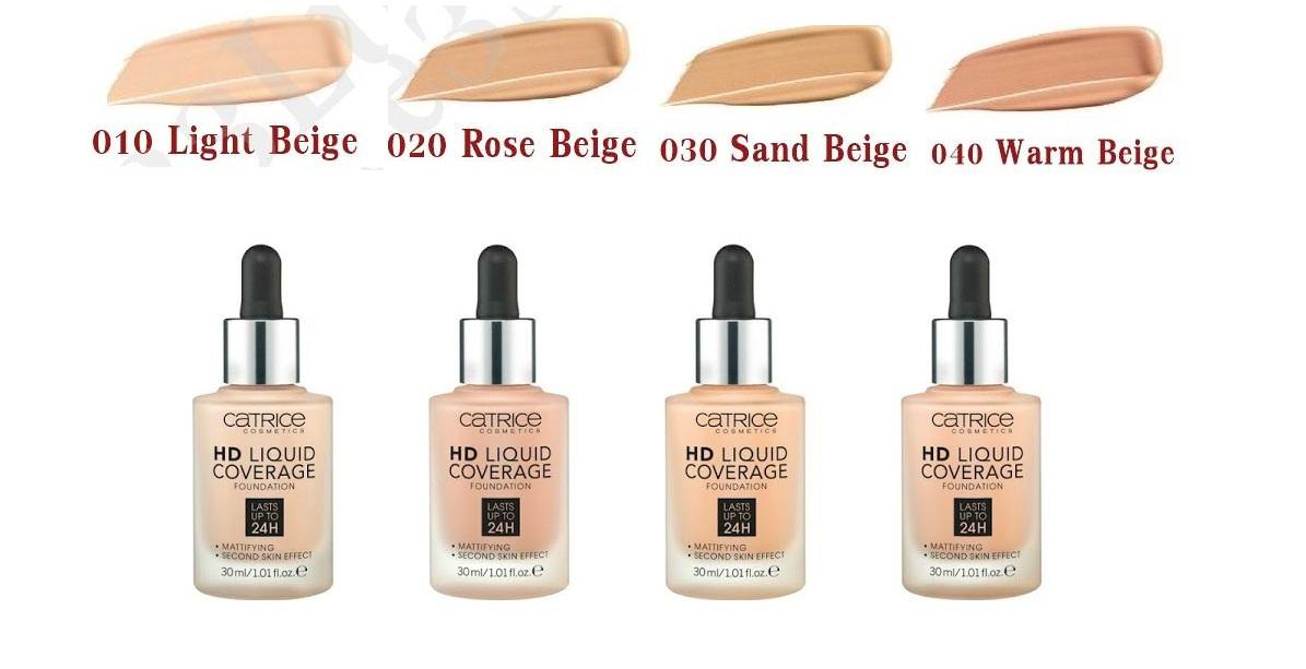 Kem nền Catrice Hd Liquid Coverage