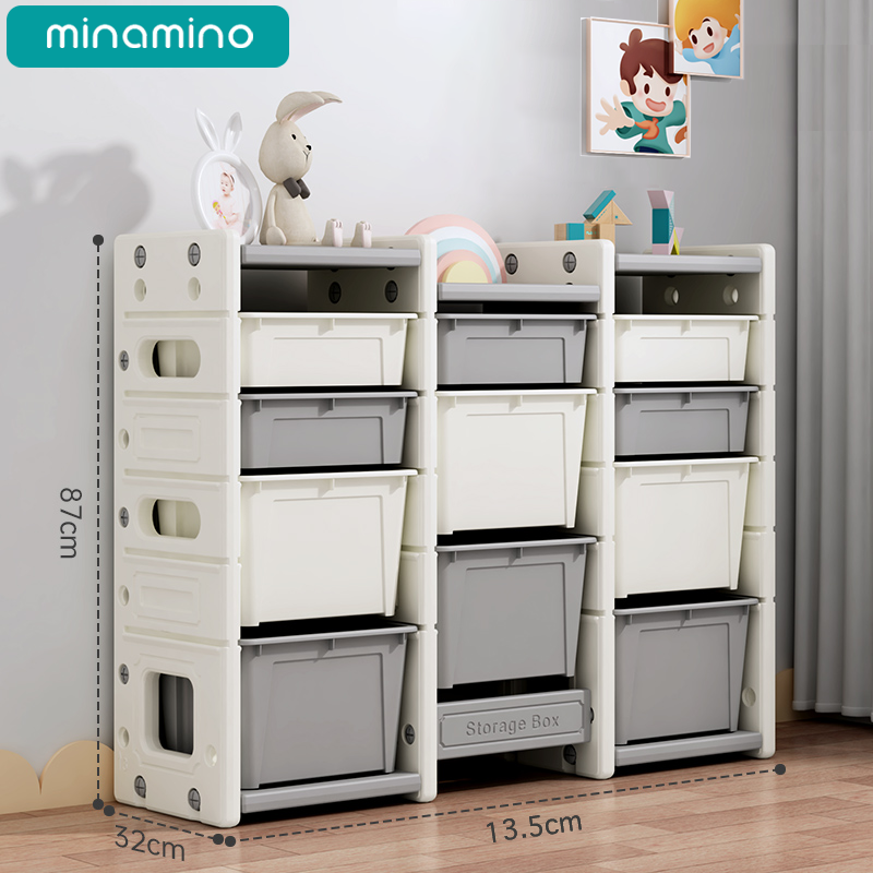 Kệ đựng đồ chơi 3 khối Wisdom E202