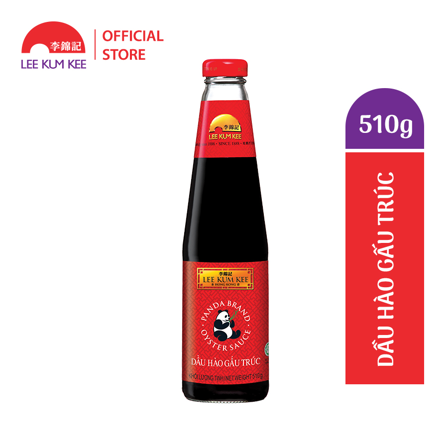 Dầu hào gấu trúc lee kum kee panda oyster sauce 510g