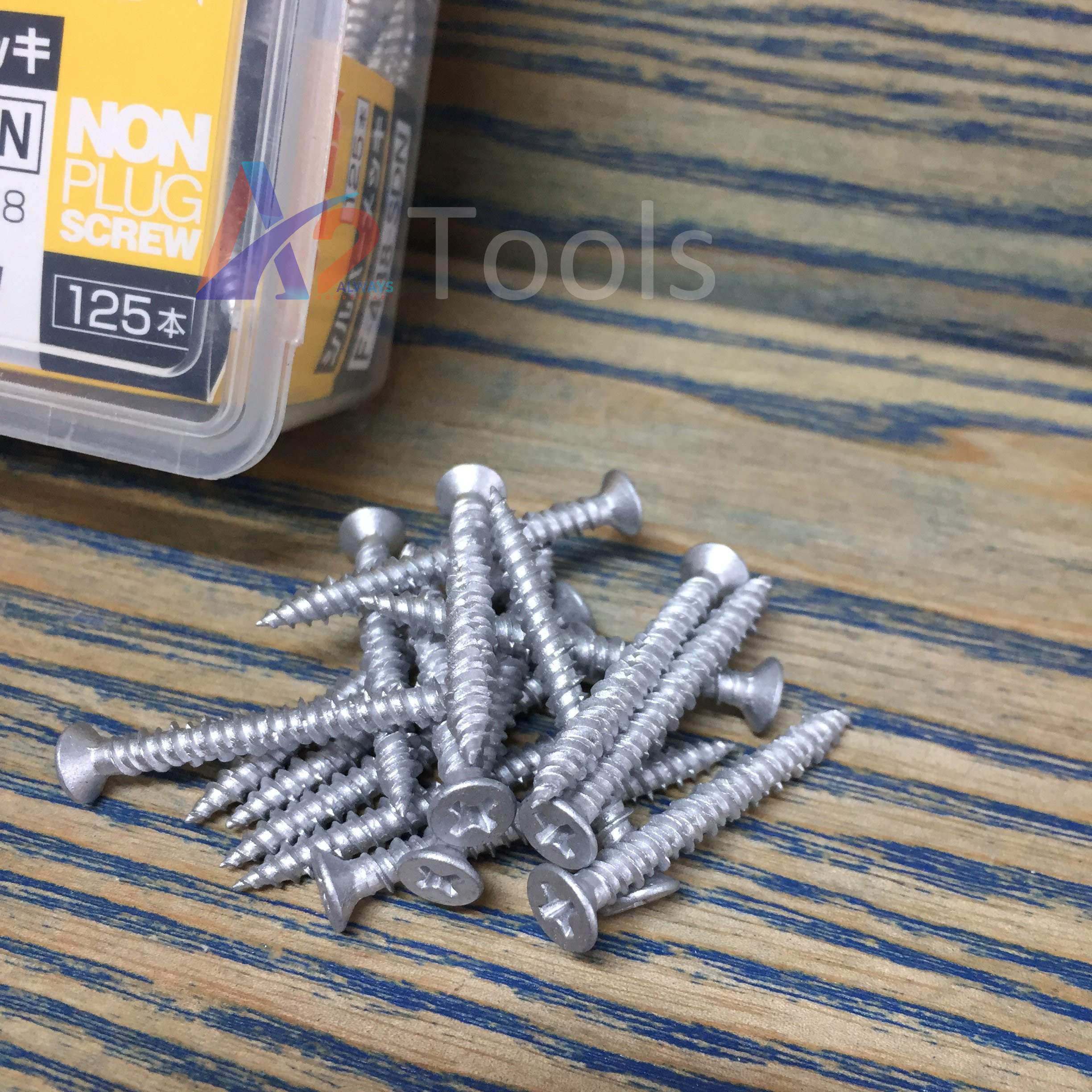 Vít bê tông 5mm đầu dù Unika P535 (Không cần tắc kê nhựa)