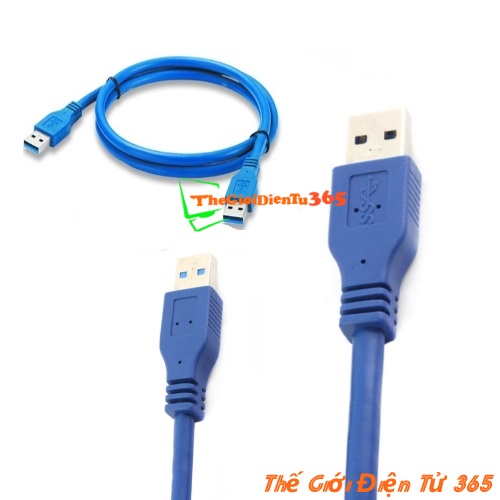 DÂY CÁP USB 3.0 2 ĐẦU ĐỰC ĐỰC DÀI 60CM