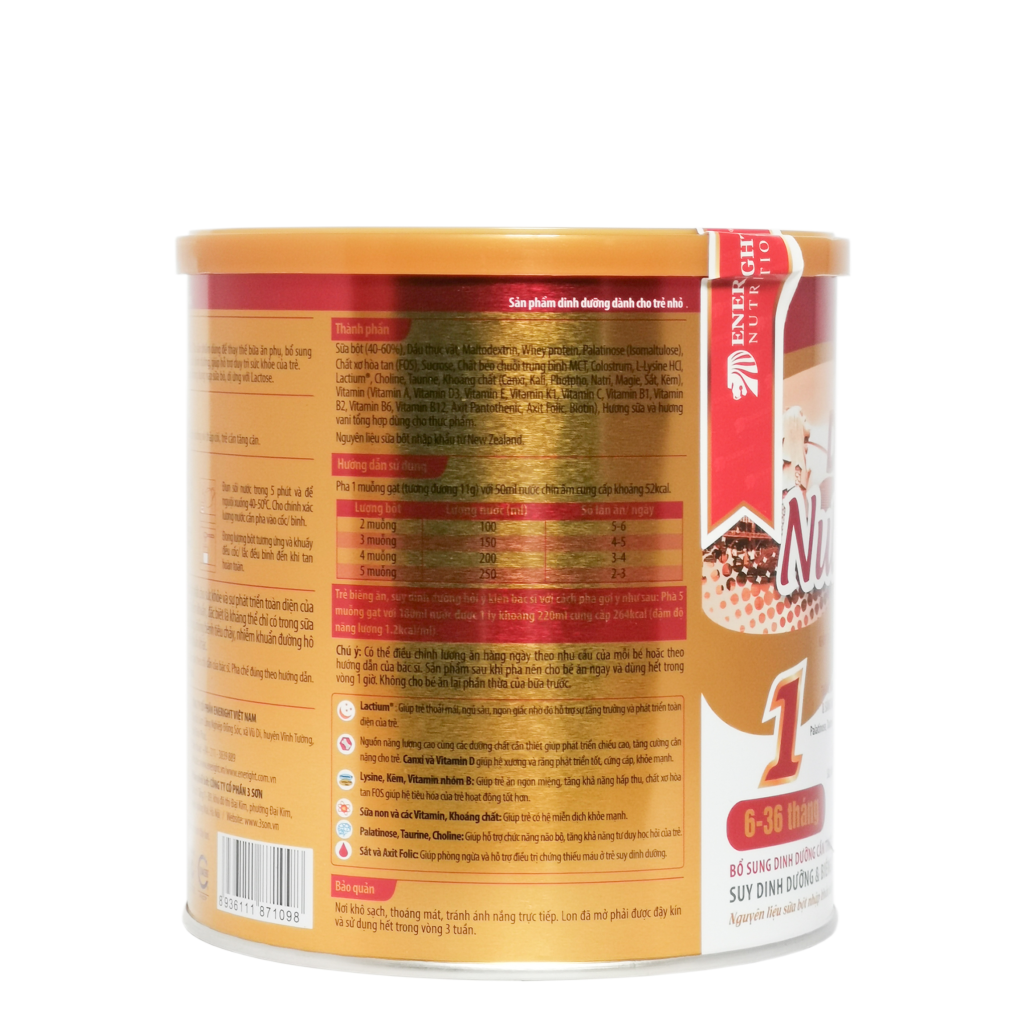 Sữa Bột DIAMOND Nutrient Kid Plus 0+ - Hộp 800g (Cho trẻ 0~12 tháng tuổi)