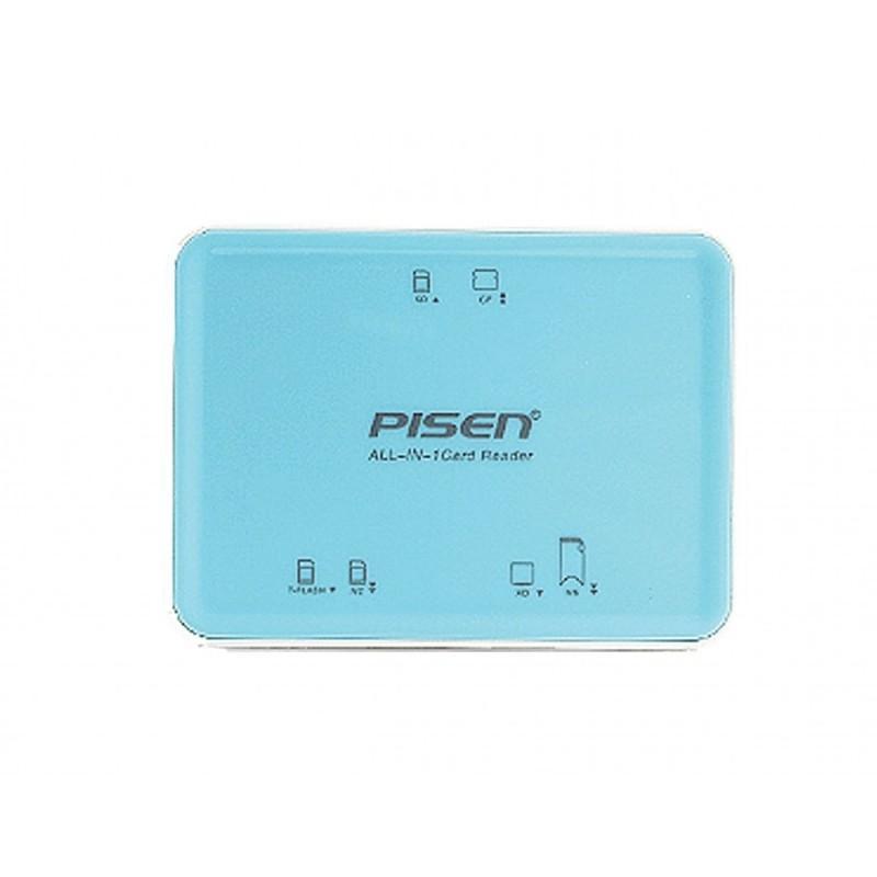Đầu đọc thẻ nhớ Pisen Card Reader Multifunctional II (Blue)