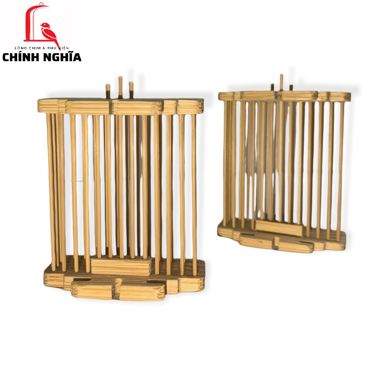 Rọ đựng cào cào/dế cho chim bằng tre, hàng đẹp cao cấp [Phụ kiện lồng chim đẹp]