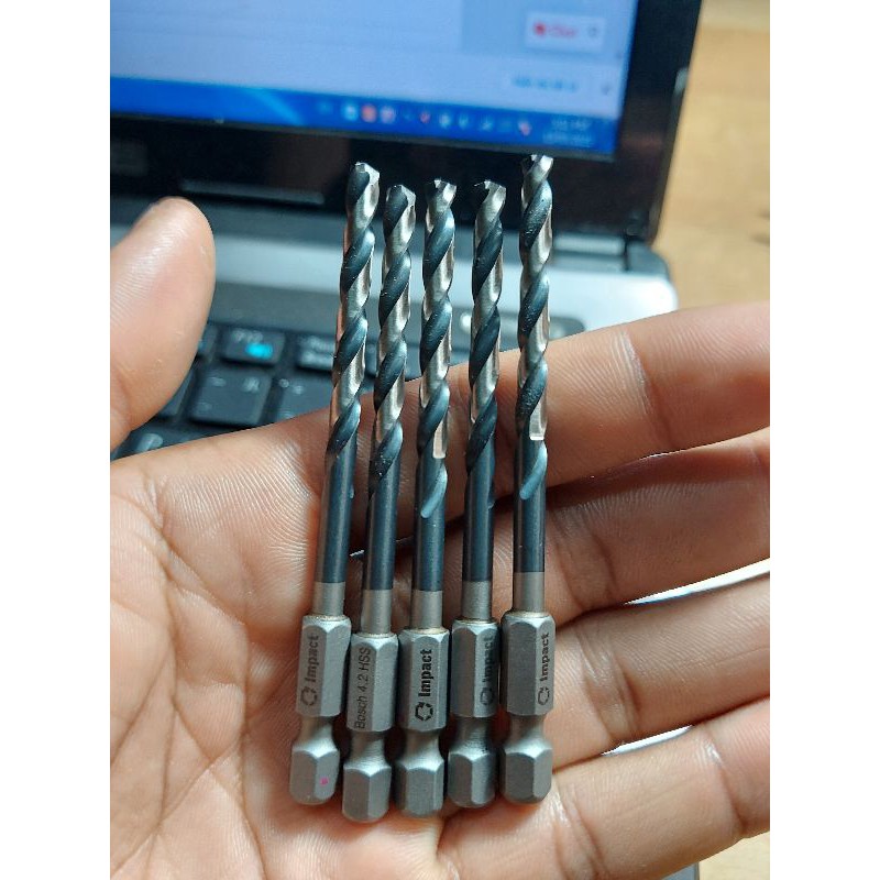Mũi Khoan Sắt Inox Bosch 4,2mm Dài 82mm