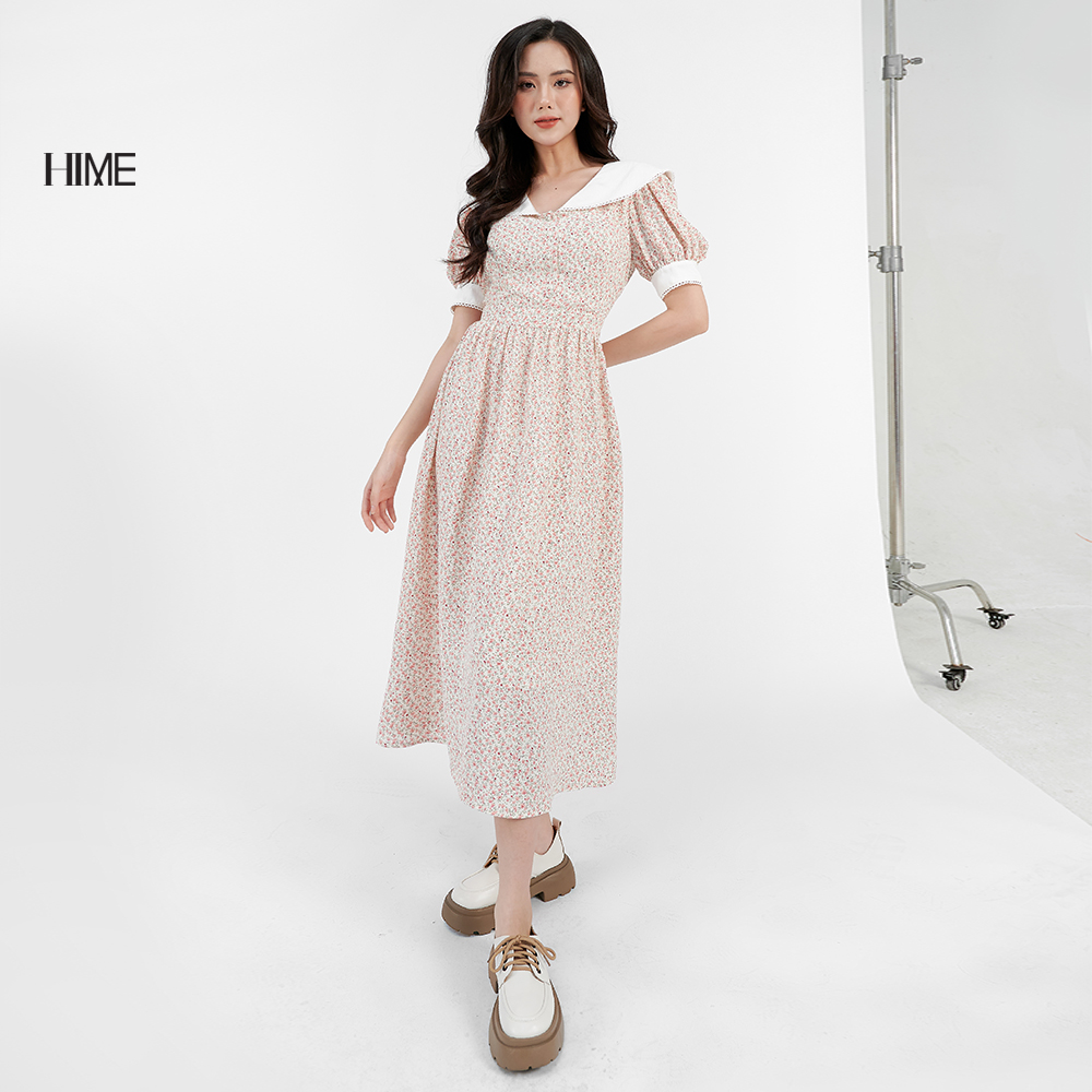 Váy midi hoa nhí HIME H092