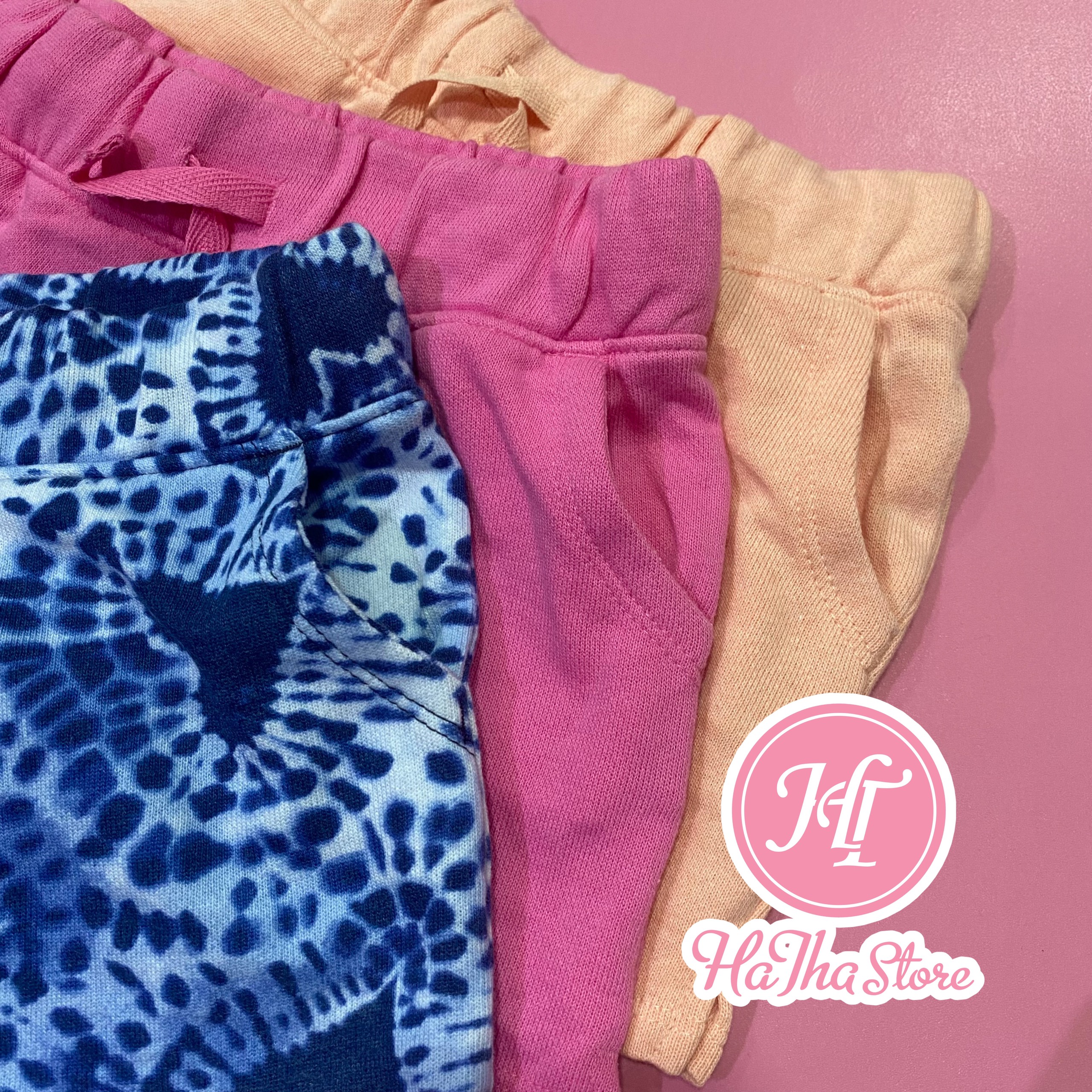 (8-38kg) Quần short thun Jumping bé gái