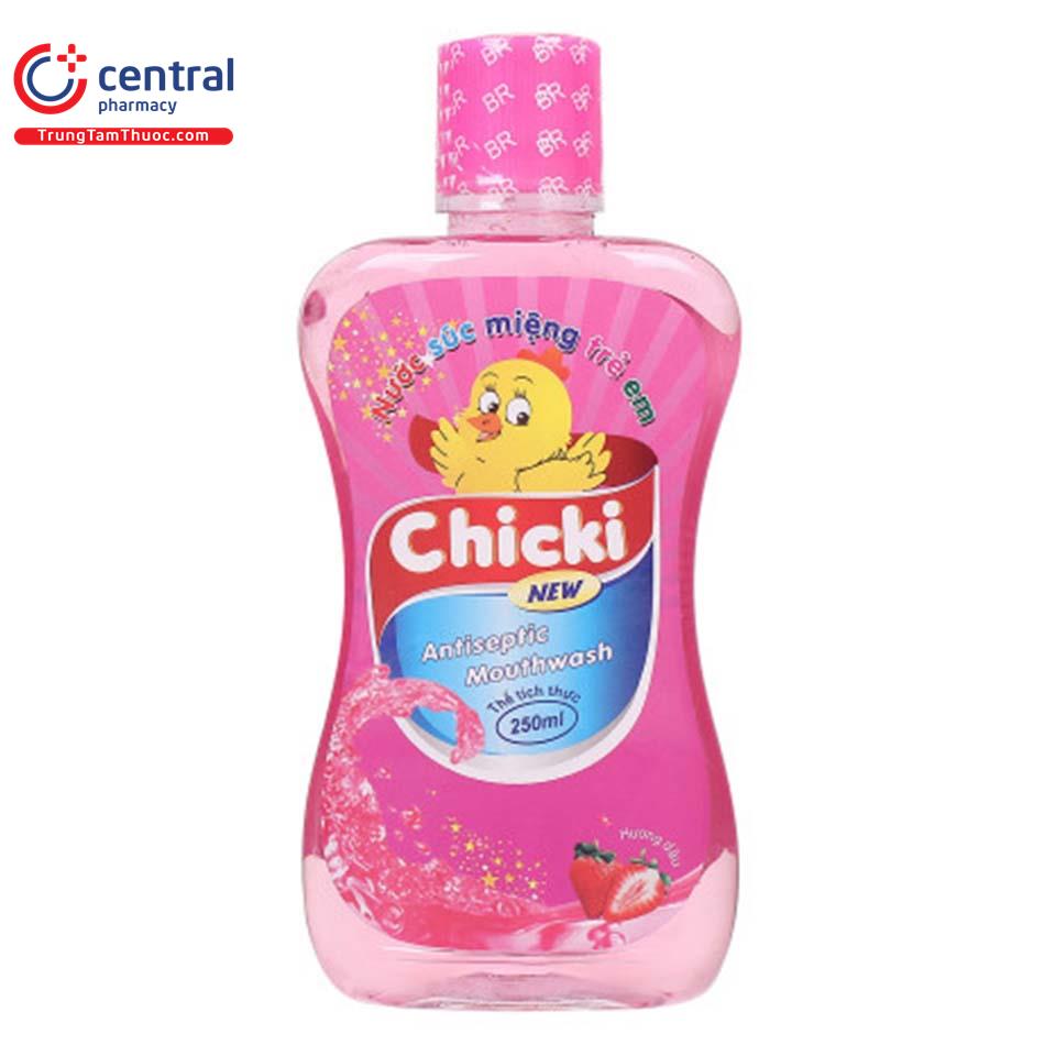Nước Súc Miệng Chicki trẻ Em
