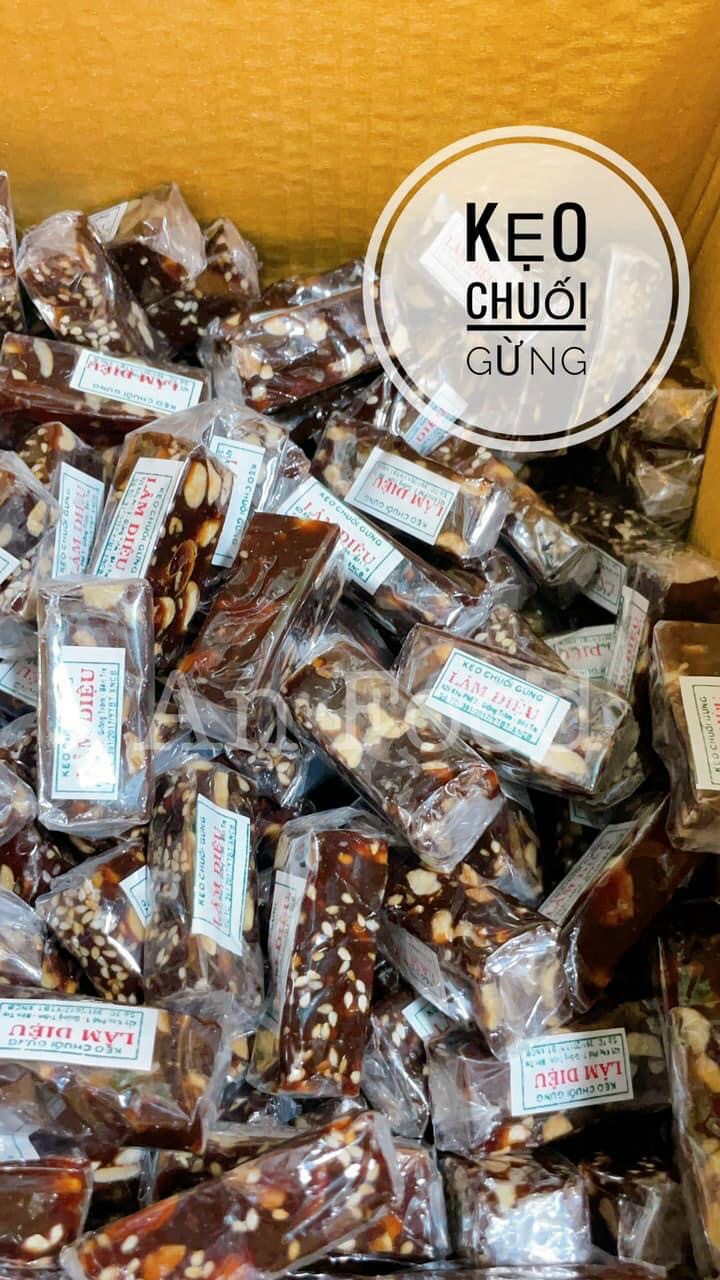 500g kẹo chuối gừng siêu ngon
