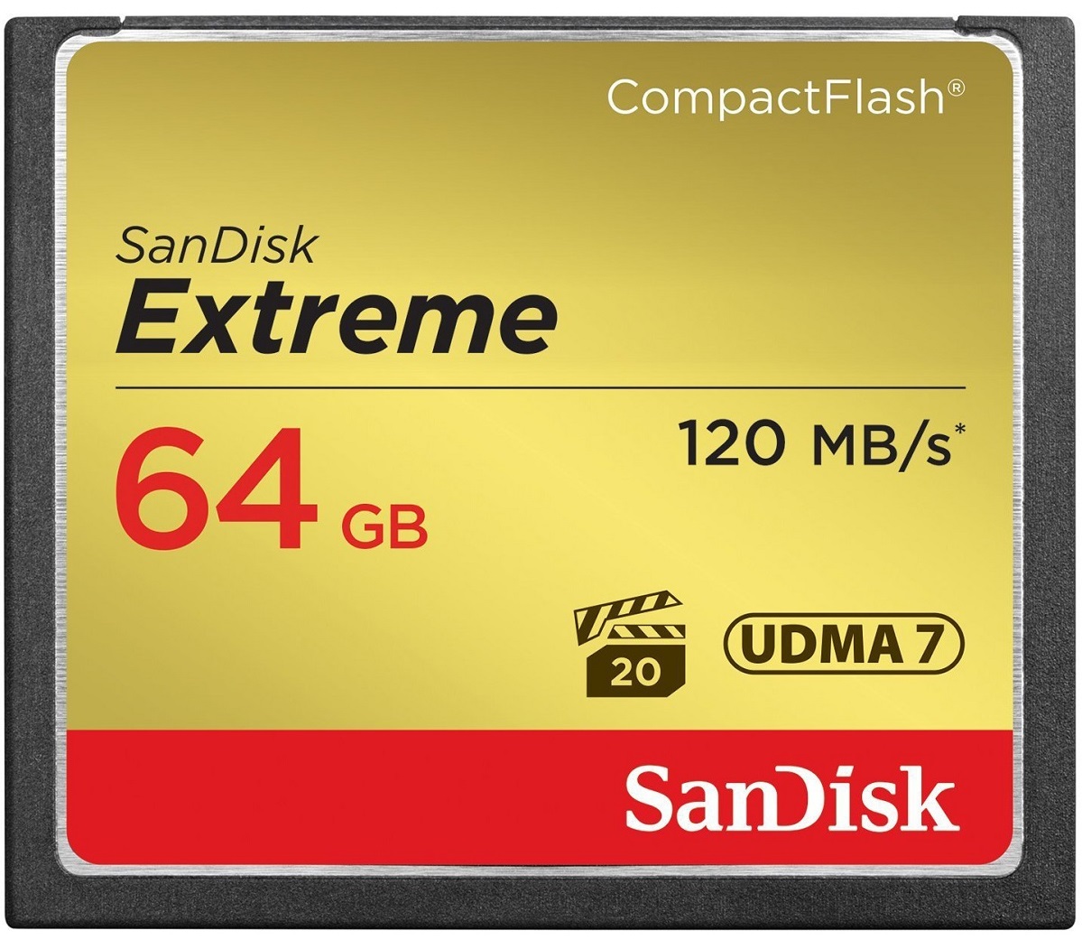 Thẻ nhớ CF Sandisk 64GB Extreme 800X New (120 Mb/s)